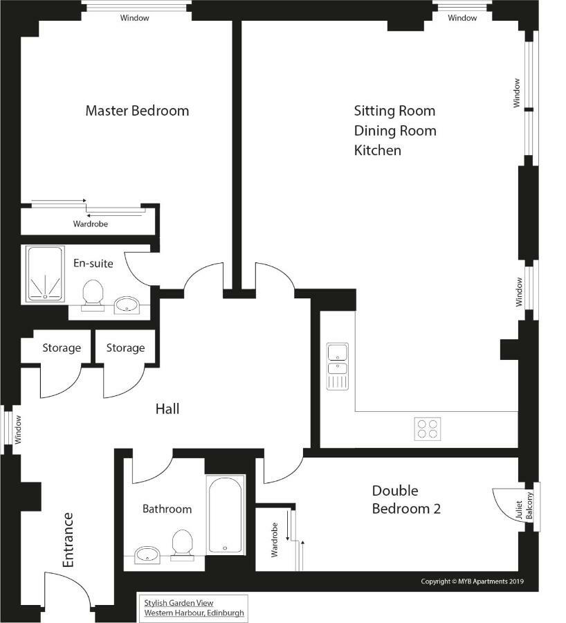 Appartement Stylish Garden View *